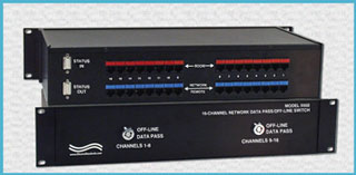 Model 5502 16 channel Keylock Network Switch, Ethernet. 